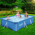 UV Resistant Steel Frame Swimming Pool 3300L, Bestway