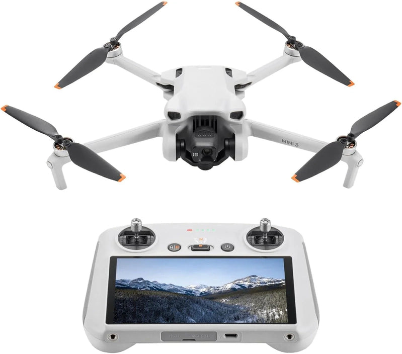 DJI Mini 3, Drones With Camera For Adults 4K, 38-min Flight Time, Up To 32800 Ft, 10km Video Transmission, True Vertical Shooting