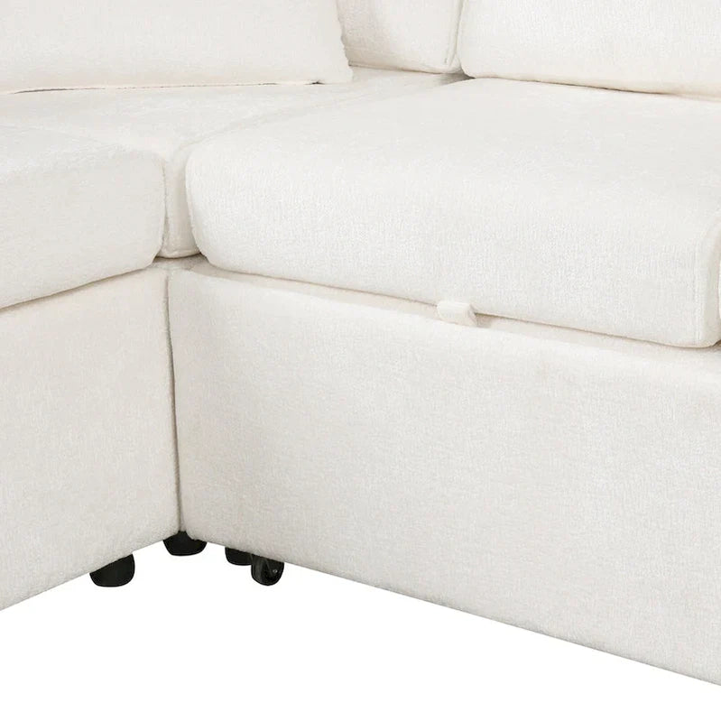 Sectional Sofa Pull-Out Sofa Bed Sleeper