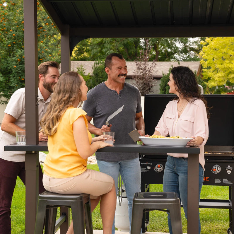 Blackstone 5' x 8' Outdoor Griddle/Grill Pavilion Grill Gazebo