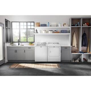 Maytag 4.8 Cu. Ft. Top Load Washer With Extra Power Boost, White, MVW5430MW