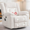 Rocker Recliner Glider Recliner Chairs For Adults 360 Degree Swivel Rocking Chair