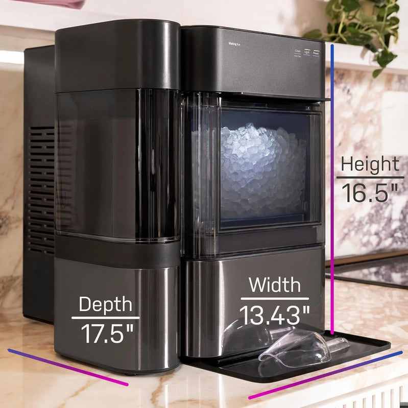 GE Profile Opal 2.0 XL With 1 Gallon Tank, Chewable Crunchable Countertop Nugget Ice Maker, Scoop Included, 38 Lbs In 24 Hours