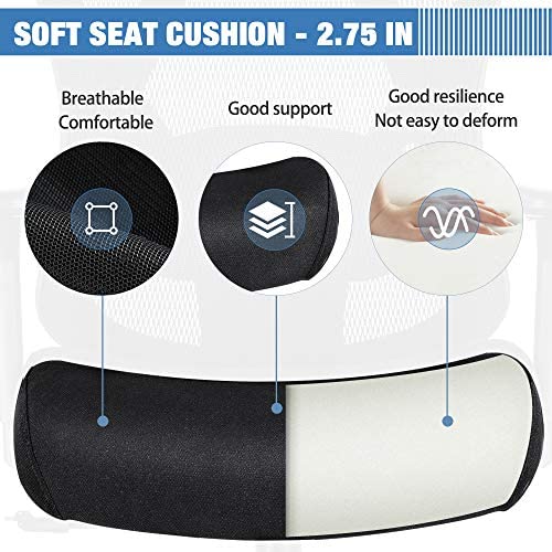 Sunnow Ergonomic Office Chair, Mesh Computer Desk Chair, High Back Executive Task Chair