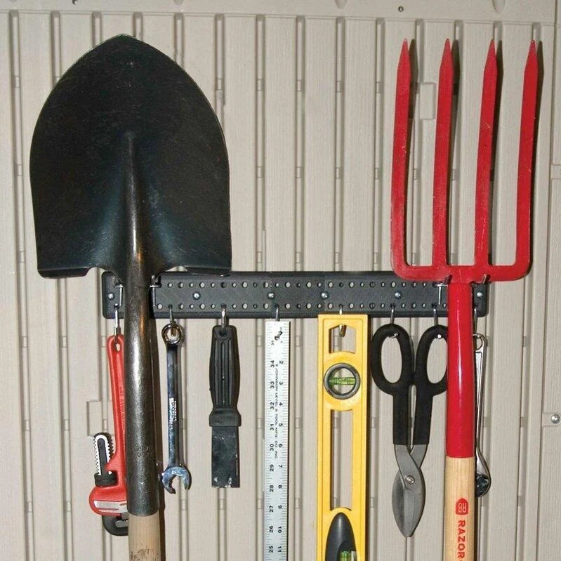 Side Entrance, 4.57 M W x 2.44 M D, Plastic Tool Shed