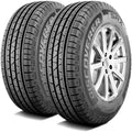 Pair Of 2, Two Cooper Discoverer SRX 235/60R18 107V XL A/S All Season Tire Fits, 2017-19 Honda CR-V EX-L, 2011-17 Honda Odyssey Touring Elite