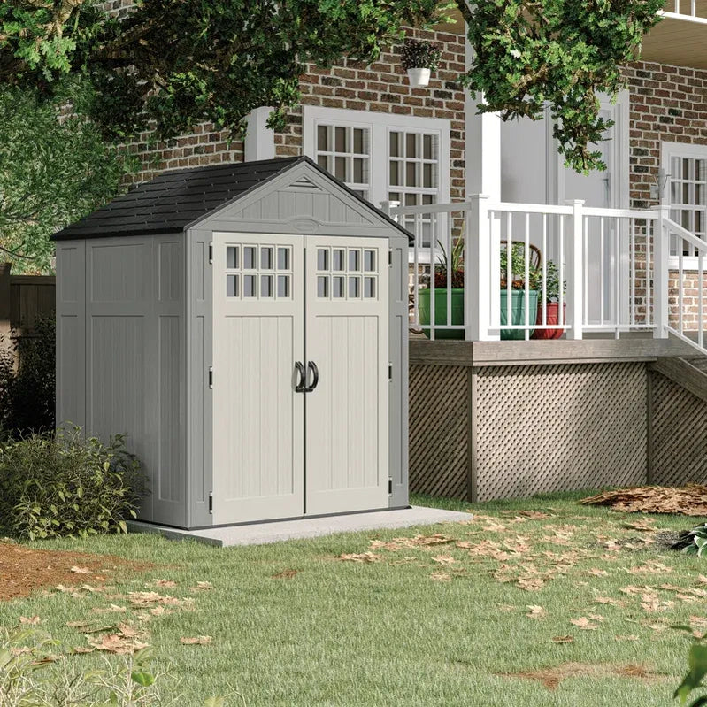 Suncast 6 Ft. x 5 Ft. Resin Storage Shed