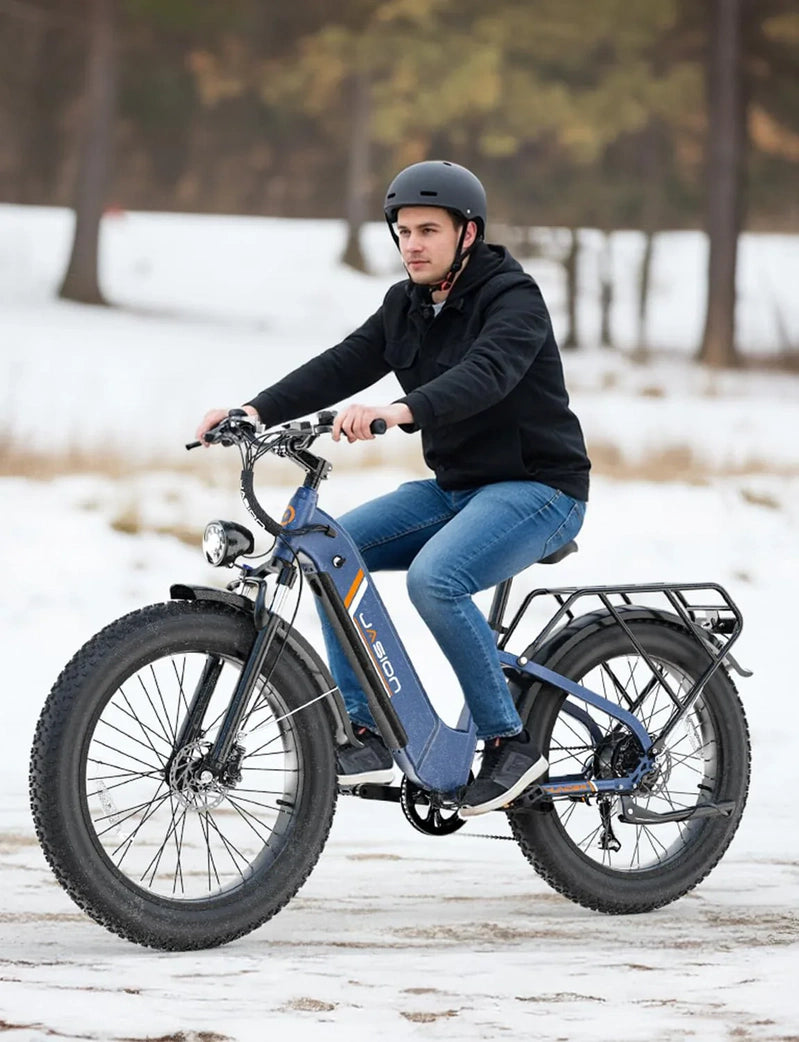 Thunder Electric Bike 1500W 30 Plus MPH 80Miles Range Fat Tire Hydraulic Disc Brakes