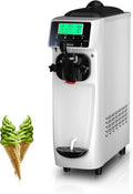 Soft Serve Ice Cream Machine 3.2 Gals Ice Cream Maker Machine Single Flavor Commercial Ice Cream Machine Countertop Soft Serve Ice Cream Maker