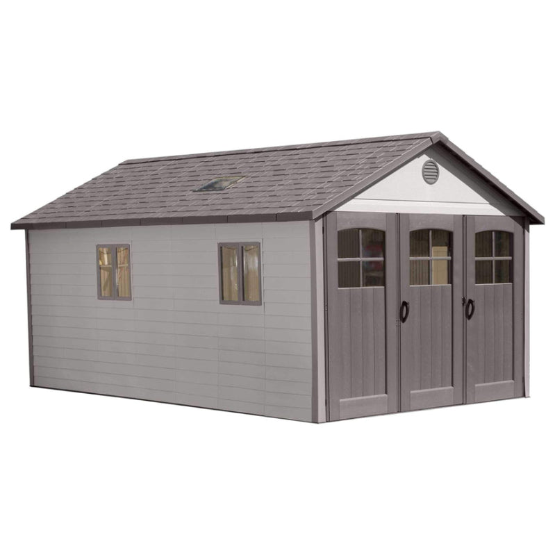 Lifespan 11 x 18.5 Ft. Outdoor Storage Shed, 11 x 18.5, Desert Sand