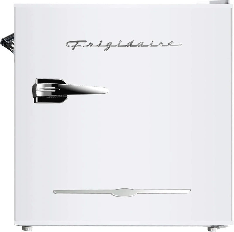 Frigidaire EFR176 Retro Compact Fridge With Chiller Mini Refrigerator With Built-In Bottle Opener For Office, Bedroom, Dorm Room Or Cabin