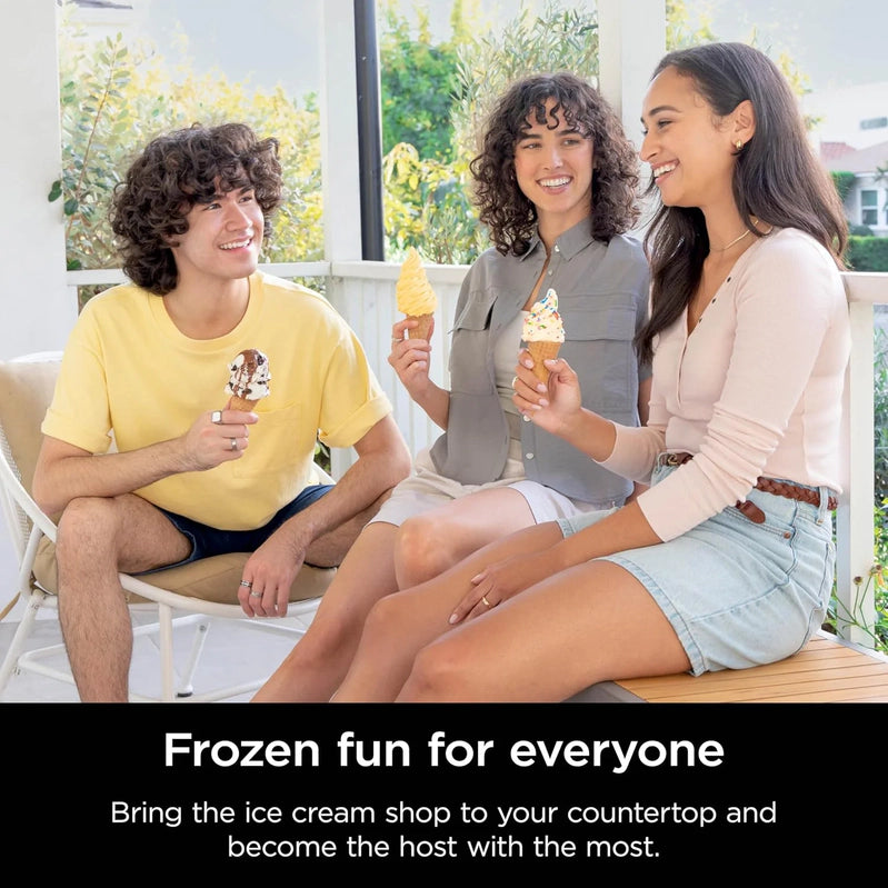 Ninja Swirl By CREAMi Ice Cream And Soft Serve Maker, Sorbet, Milkshake, Frozen Yogurt, Low Calories Program And More, 13-in-1, NC701