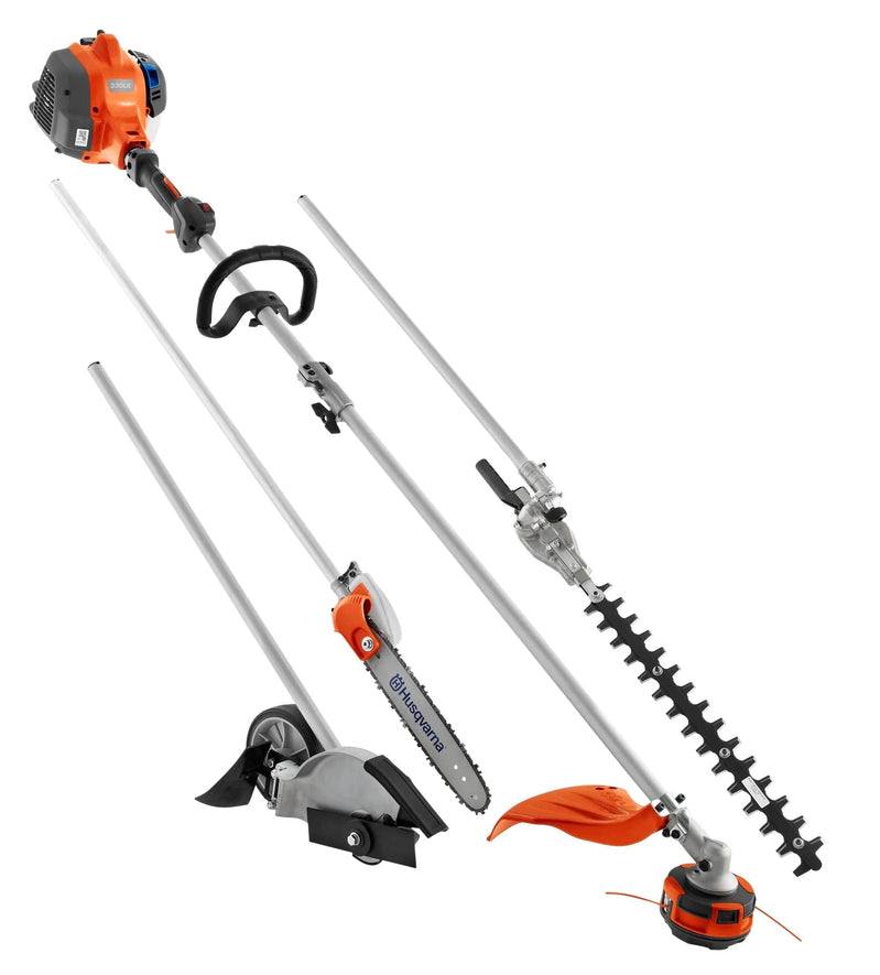 Husqvarna 970545001 330LK 28-cc 2-cycle 20-in Straight Shaft Gas String Trimmer With Attachment Capable And Edger Capable
