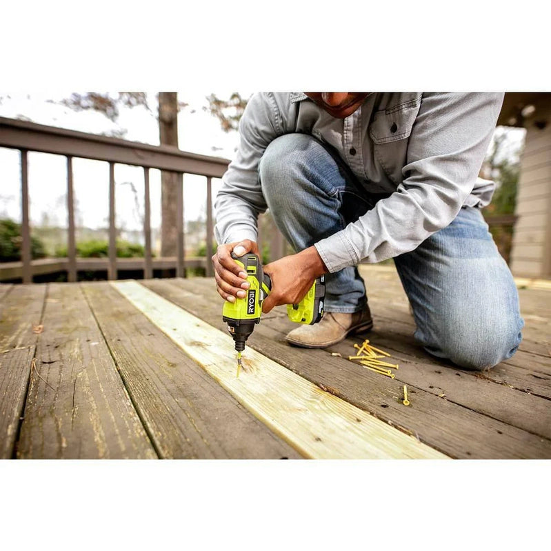 Ryobi One Plus 18V Cordless Tool Set With 10 Pieces, 3 Batteries And Charger, Model Year 2025 PCK750KN