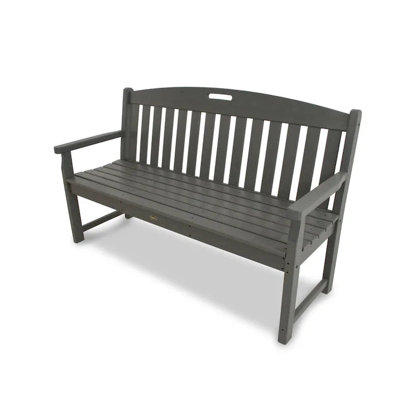 Polywood Trex Outdoor Furniture Yacht Club 60-inch Bench