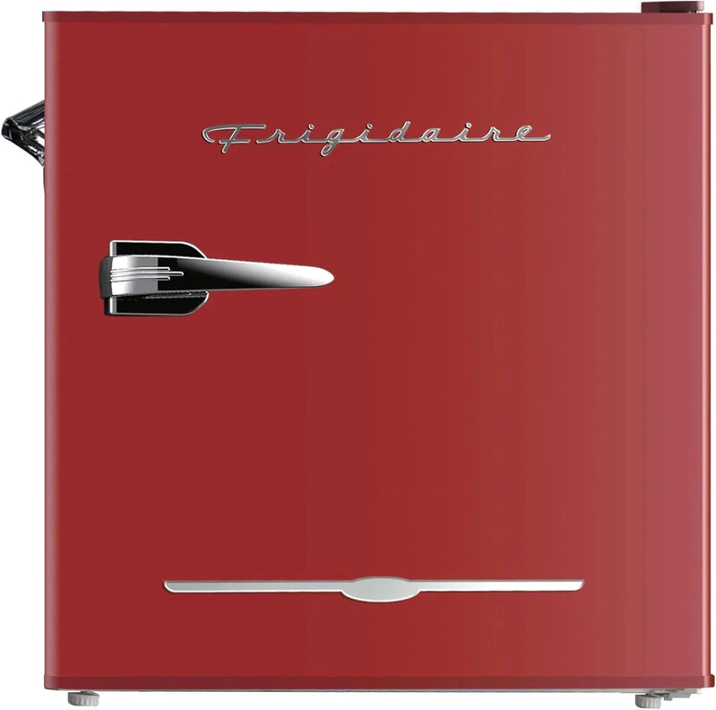 Frigidaire EFR176 Retro Compact Fridge With Chiller Mini Refrigerator With Built-In Bottle Opener For Office, Bedroom, Dorm Room Or Cabin
