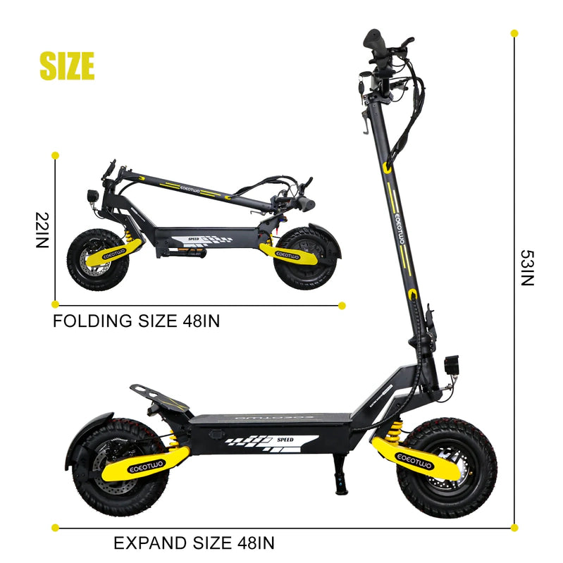 Off Road Electric Scooter For Adults, 1200W Motor Fast E Scooter, Up To 28MPH Top Speed And 20Miles Long Range, 11 In. Off-Road Tires