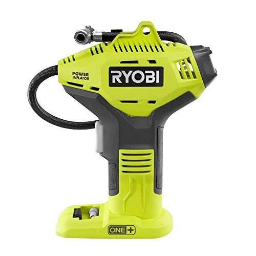 Ryobi One Plus P737D Cordless Inflator With Digital Gauge, 18V Lithium-Ion Battery, 150 PSI, Portable Pump