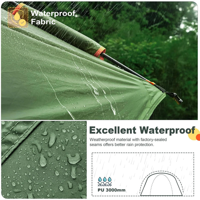 GoHimal Waterproof SUV Tent For Camping, 8 Ft. L x 8 Ft. W x 7.2 Ft. H