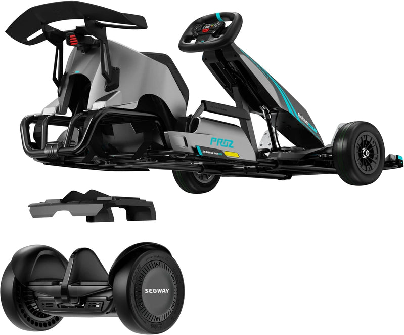 Segway, Go Kart Pro 2 W/15.5 Mi Max Operating Range And 26.7 Mph Max Speed, Gray