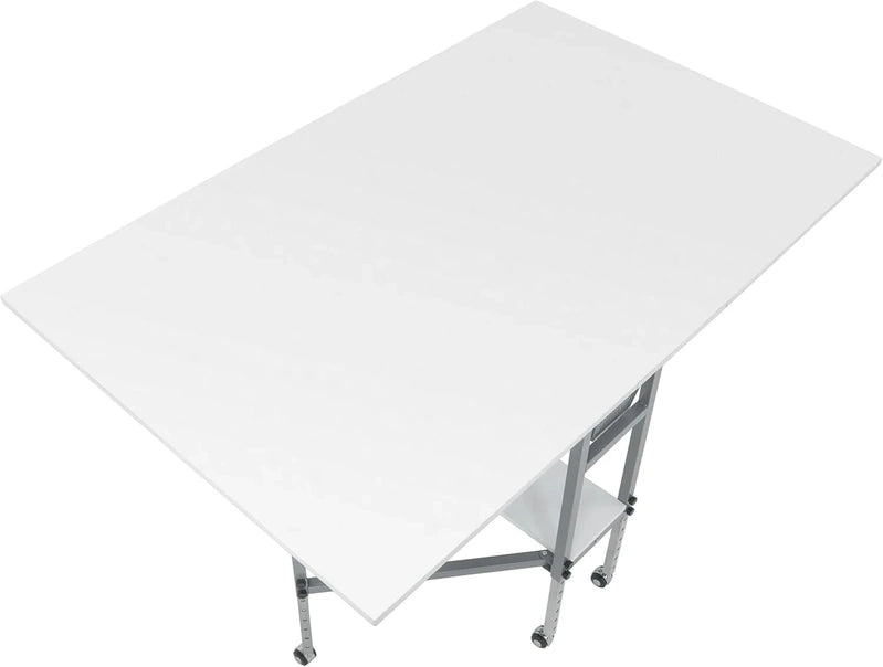 Sew Ready Hobby Cutting Table, 58.75 In. x 36.5 In., White/Silver, x36