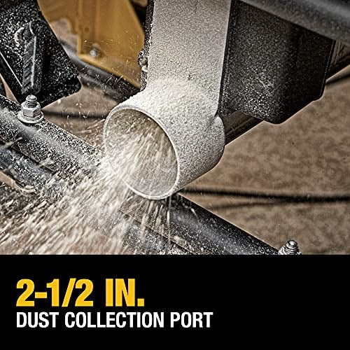DEWALT 10 In. Table Saw, 32-1/2 In. Rip Capacity, 15 Amp Motor, With Rolling