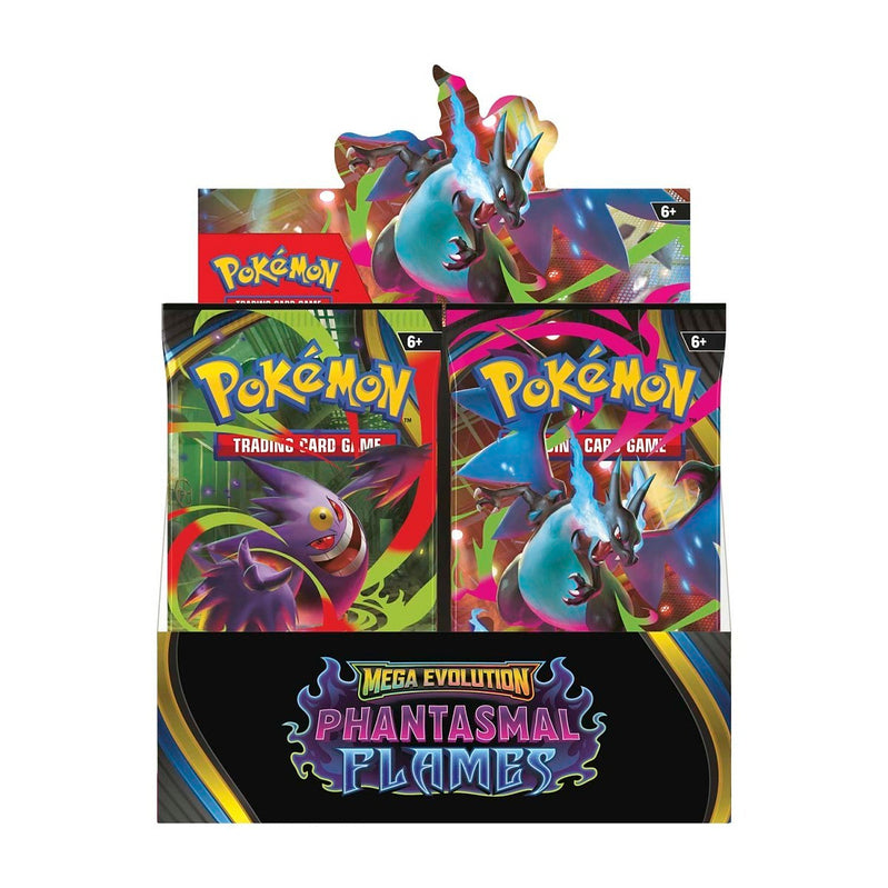 Pokmon Tcg, Mega Evolution-Phantasmal Flames Booster Display Box, 36 Packs