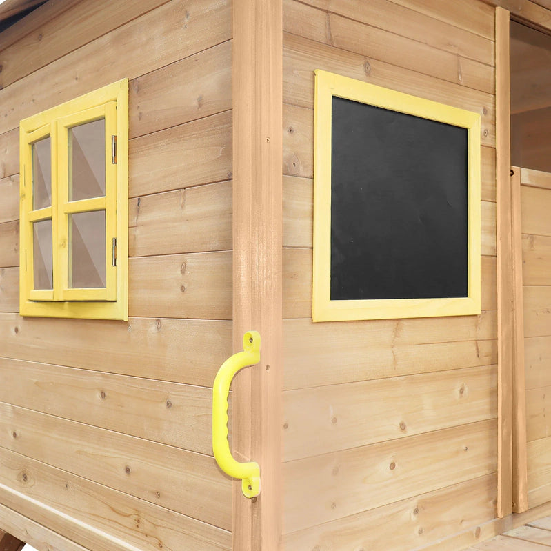 Lifespan Kids Warrigal Cubby House, Yellow Slide