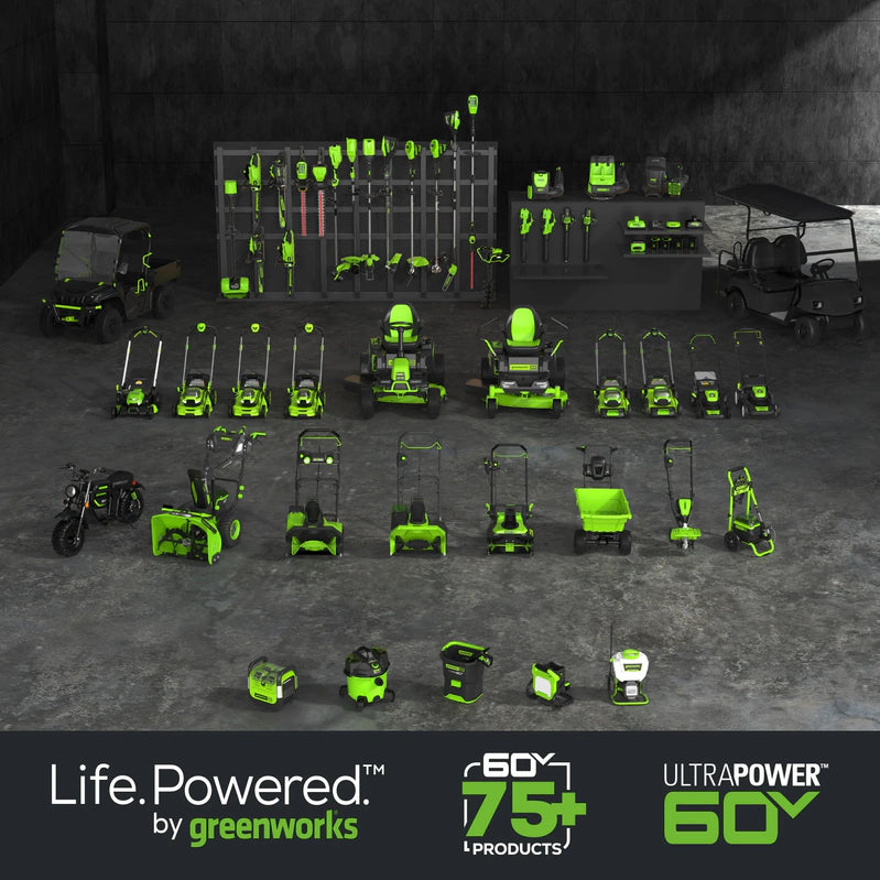Greenworks 60V 8 In. Brushless Cordless Edger, 2.0 Ah Battery And Charger Included