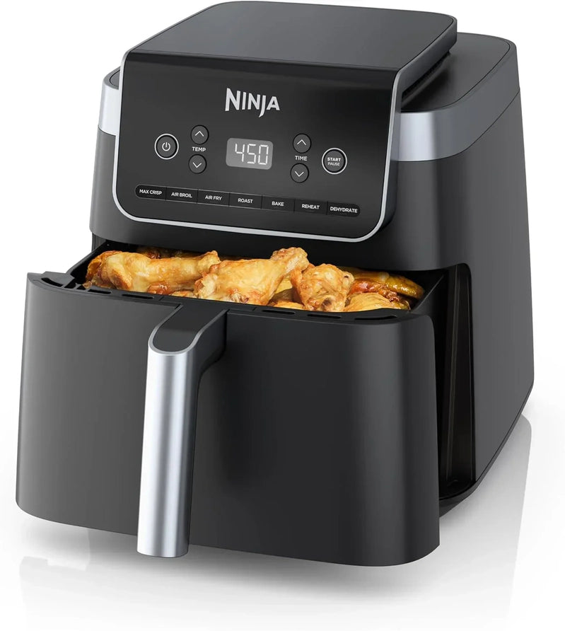Ninja Air Fryer Pro XL 6-in-1 With 6.5 Qt. Capacity Max Crisp Air Fry Air Roast Bake