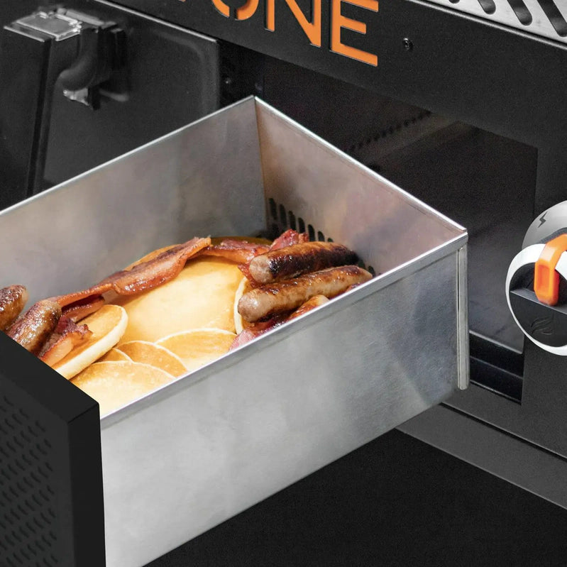 Blackstone 2-Burner 28 In. Griddle With Electric Air Fryer And Hood