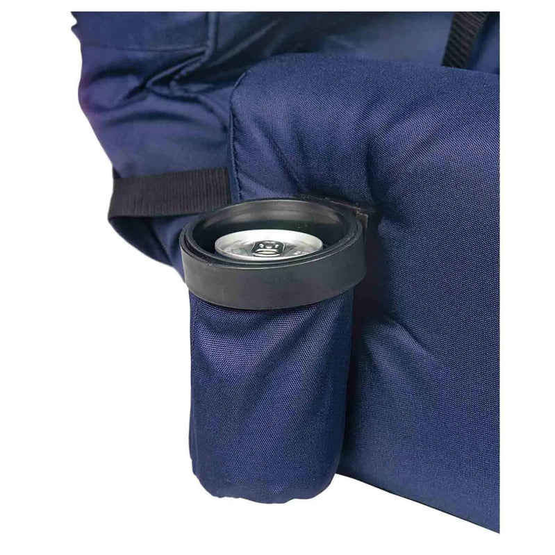West Marine High-Back Portable Seat With Armrests And Pockets, UV-Resistant, Water-Repellent Fabric