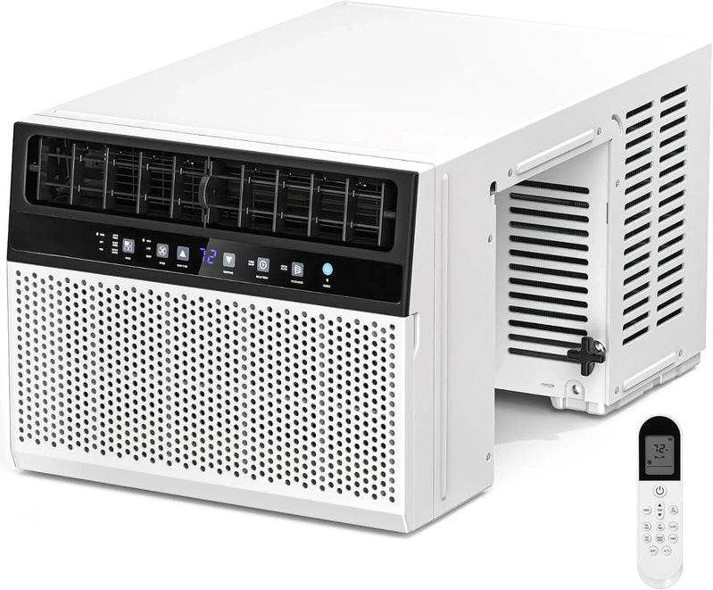 Antarctic Star 12,000 BTU U-Shaped Window Air Conditioner Unit Cools Up To 550 Sq. Ft. With 6 Modes 24H Timer, Ultra Quiet Window AC Units