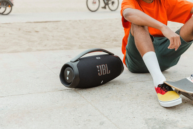 JBL, Boombox3 Portable Bluetooth Speaker, Black