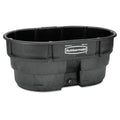 Rubbermaid FG424500BLA Livestock Tank, Model Year 2025, 150 Gallon Capacity, Plastic, Black