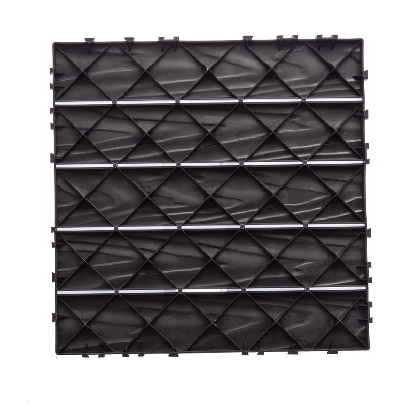 76-Pack Plastic Interlocking Deck Tiles, 68.80 Sq. Ft. Outdoor Plastic Flooring Super Durable And Waterproof All-Weather Indoor/Outdoor