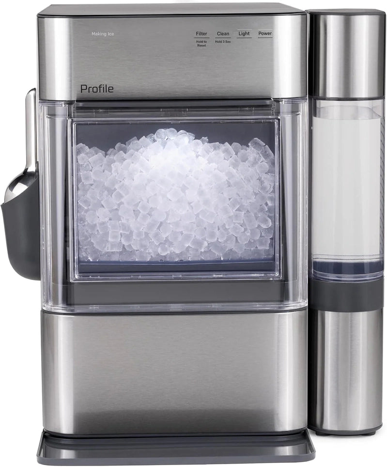 GE Profile Opal 2.0 Ultra Nugget Ice Maker With Side Tank And Scale Inhibiting Filter, Scoop Included, 38 Lbs In 24 Hours