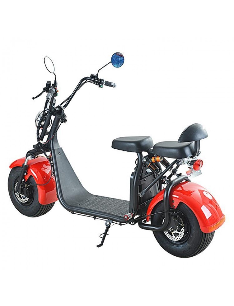 Fanco City Coco Range 2 Autonomie 110 Km 1500 Watts 40Ah Homologuée Route