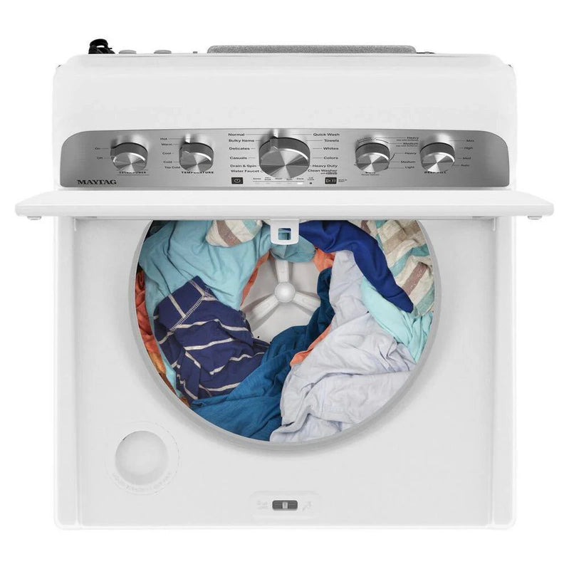 Maytag 4.8 Cu. Ft. Top Load Washer With Extra Power Boost, White, MVW5430MW