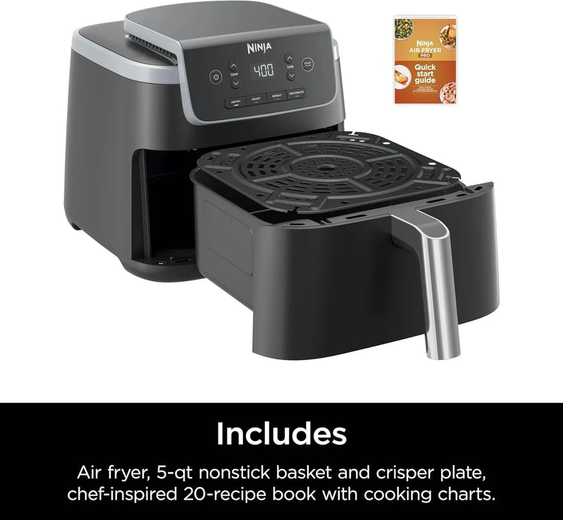 Ninja Air Fryer Pro XL 6-in-1 With 6.5 Qt. Capacity Max Crisp Air Fry Air Roast Bake