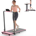 Ancheer Portable Folding Walking Pad 300lb, 7.5 MPH Under Desk Treadmill With Remote Control And LED Display