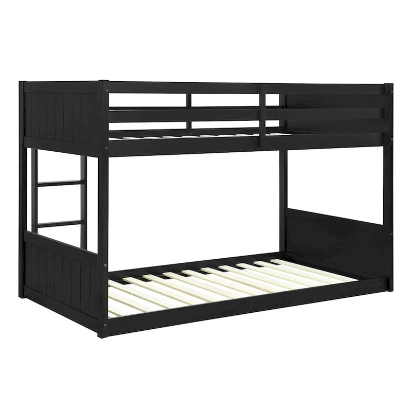 Delphia Low Profile Twin Over Twin Bunk Bed