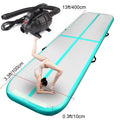 Fbsport Green 4m 1m 0.1m Inflatable Air Track Tumbling Gymnastic Mat Floor Home Training Yoga With Pump