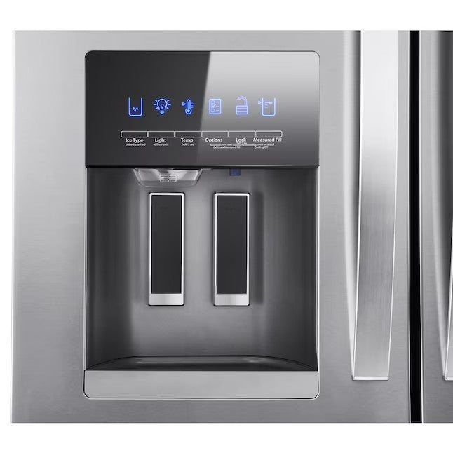 Whirlpool 24.5-Cu. Ft. 4-Door French Door Refrigerator With Ice Maker, Fingerprint Resistant Stainless Steel Energy Star