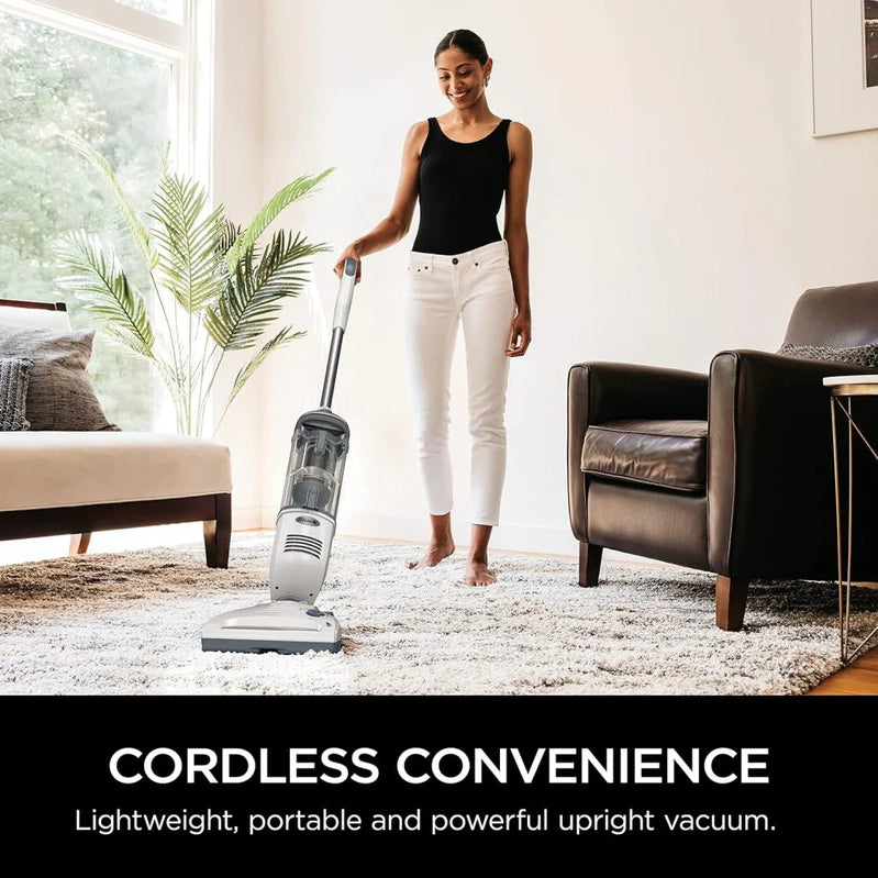 Shark SV1106 Navigator Freestyle Cordless Stick Vacuum, Lightweight, White/Grey, For Carpet And Pet Hair