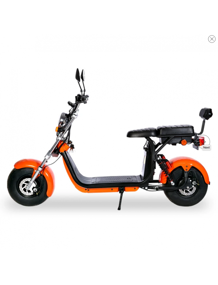 Fanco City Coco Range 2 Autonomie 110 Km 1500 Watts 40Ah Homologuée Route