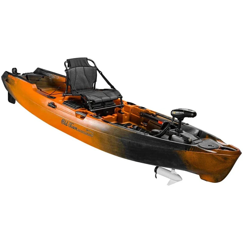 Old Town Sportsman AutoPilot 120 Motorized Fishing Kayak With Minn Kota Trolling Motor, 12-ft