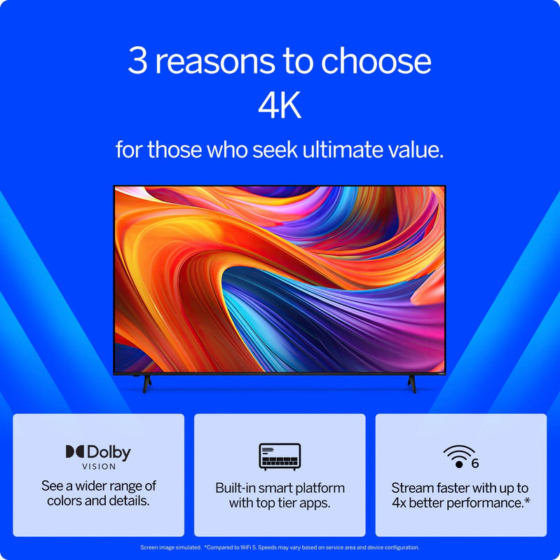 Vizio 50 In. Class 4K UHD LED HDR Smart TV, V4K50M-08