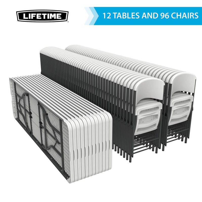 Lifetime Folding Table And Chair Set, Pack Of 108
