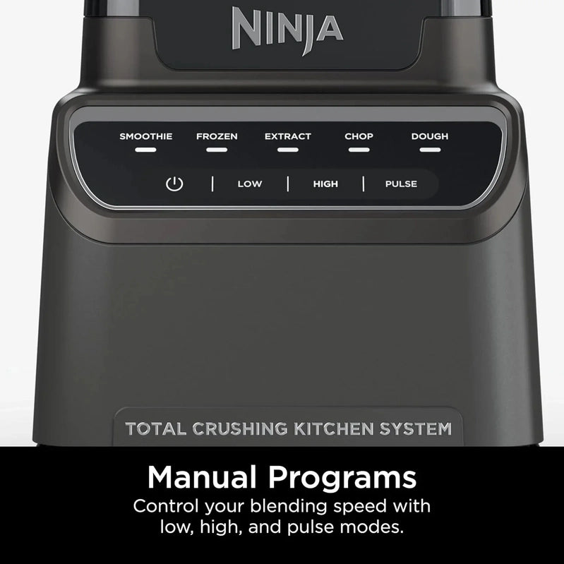 Ninja Mega Kitchen System, 1500 Watt Stand Mixer, 2.1 Liters And Food Processor, 8 Cups With 2 473 Ml Takeaway Cups